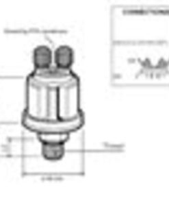 Veratron VDO Öldruck Sensor 10bar/150psi, 1p, M10 veratron_vdo_öldruck_sensor_10bar_150psi__1p__m10_26973