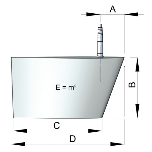 Vetus 2-Stk. Edelstahlflossen Oberfläche 0,3 m² vetus_2_stk__edelstahlflossen_oberfläche_0_3_m__54216