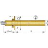 Vetus Bronze-Stevenrohr Ø 30 mm, L=1500 mm vetus_bronze_stevenrohr_ø_25_mm__länge__1000_mm_34012