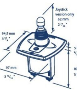Vetus Bugschraubenpanel mit Joystick 12/24V vetus_bugschraubenpanel_mit_tastern_12_24v_35992