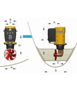 Vetus elektr. Bugschraube, 550N/55kgf, 12V vetus_elektr__bugschraube__550n_55kgf__12v___35752