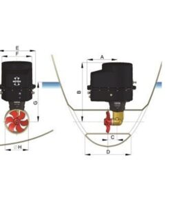 Vetus elektr. Bugschraube, 800N / 80kgf, 12V vetus_elektr__bugschraube__800n___80kgf__12v_____35873