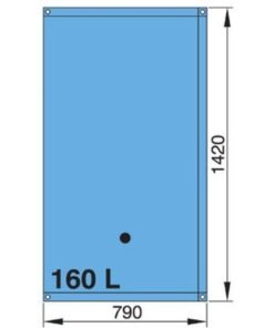 Vetus flexibler Wassertank 160 Liter vetus_flexibler_wassertank_160_liter_35521