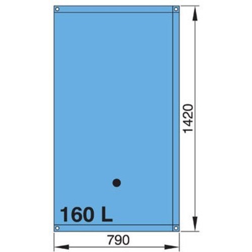 Vetus flexibler Wassertank 160 Liter vetus_flexibler_wassertank_160_liter_35521