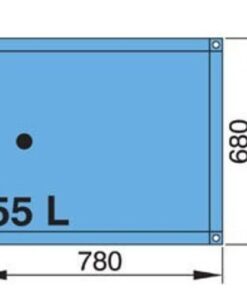 Vetus flexibler Wassertank 55 Liter vetus_flexibler_wassertank_55_liter_35525