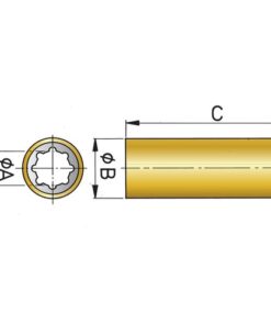 Vetus Gummilager mit Kunststoffmantel 35mm vetus_gummilager_mit_kunststoffmantel_1_1_2__34091