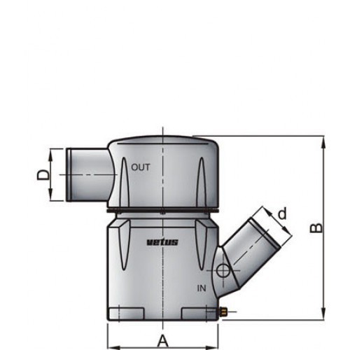 Vetus Kunststoff Wassersammler MGP5455 vetus_kunststoff_wassersammler_mgp102102_33276