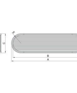 Vetus Lamellengitter Belüfter SSVL150 vetus_lamellengitter_belüfter_ssv100_37333