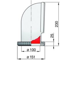 Vetus Lüfterhutze CHINOOK, Silikon, abnehmbar vetus_lüfterhutze_chinook__silikon__abnehmbar_19710