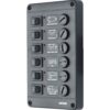 Vetus Schalterpaneel mit 6 Glassicherungen 12 Volt vetus_schalterpaneel_mit_6_glassicherungen_12_volt_34447