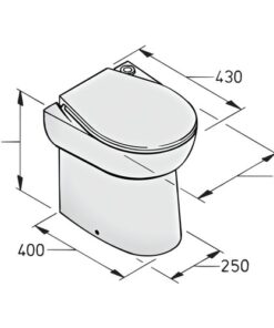 Vetus Standard Toilette 12V vetus_standard_toilette_12v_35579