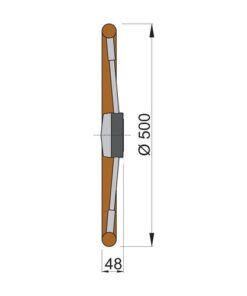 Vetus Steuerrad PRO40P, Polyuhretan, 50cm vetus_steuerrad_pro40p__polyuhretan__50cm_36438