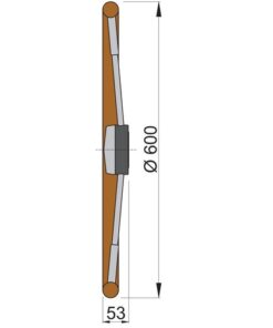 Vetus Steuerrad PRO60T, Teakholz, 60cm vetus_steuerrad_pro60t__teakholz__60cm_36441