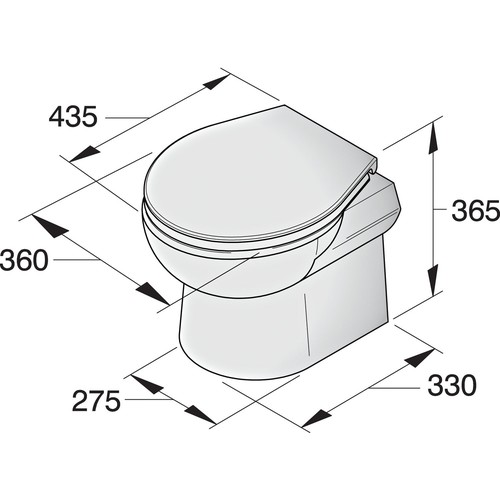 Vetus Toilette Typ-SMTO 12V vetus_toilette_typ_smto_12v_35591