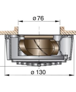 Vetus Ventilator FAN, 12V vetus_ventilator_fan__12v_37063