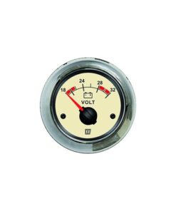 Vetus Voltmeter, creme, 24 Volt vetus_voltmeter__creme__24_volt_52992