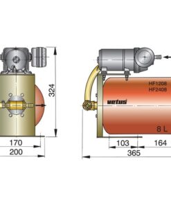 Vetus Wasserdrucksystem 12V/8l vetus_wasserdrucksystem_12v_8l_35536