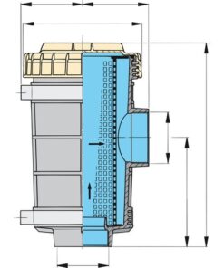 Vetus Wasserfilter 1320 63mm Ø vetus_wasserfilter_1320_38mm_ø_33628