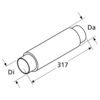 Webasto Heizluftschalldaempfer D90 BG110 Kpl webasto_heizluftschalldaempfer_d90_bg110_kpl_67113