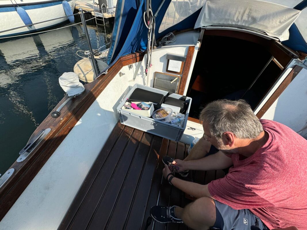 Mast ab !!! Lorbas: Endlich geht es los Lorbas Mast ab 110 1