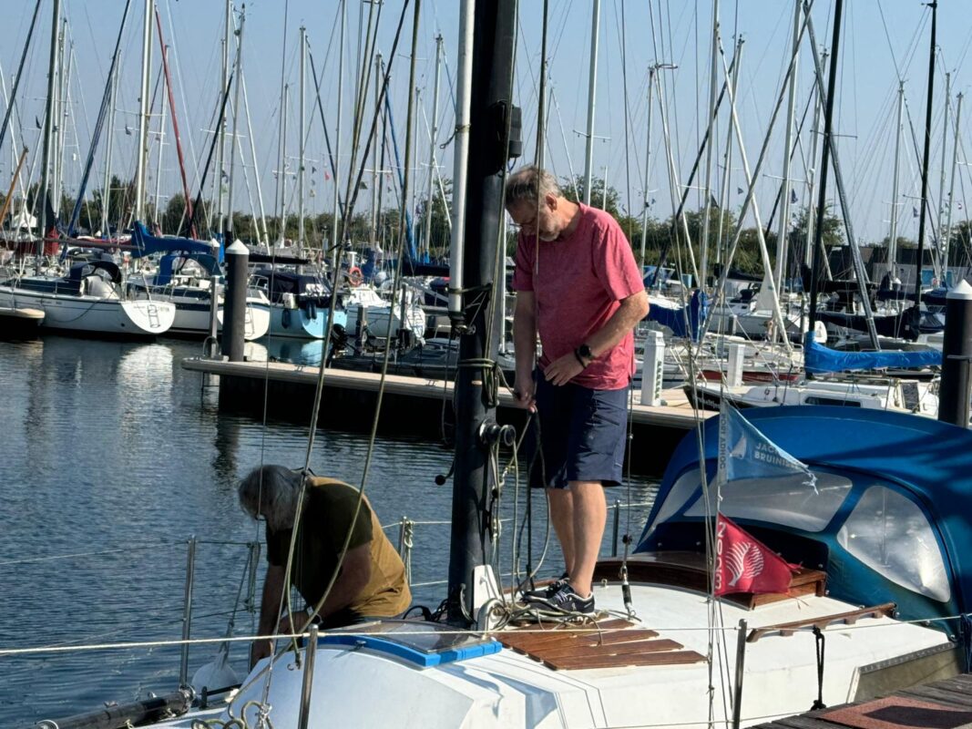 Mast ab !!! Lorbas: Endlich geht es los Lorbas Mast ab 22