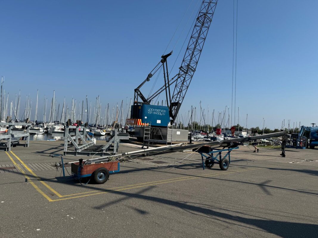 Mast ab !!! Lorbas: Endlich geht es los Lorbas Mast ab 34