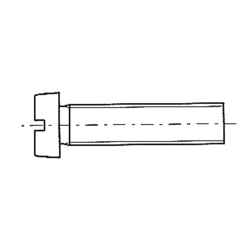 BUKH PRO Edelstahlschraube Länge 20 mm BUKH PRO Edelstahlschraube Länge 20 mm