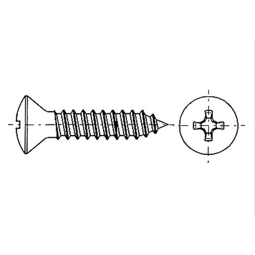 BUKH PRO Kreuzschrauben Länge 19 mm BUKH PRO Kreuzschrauben Länge 19 mm