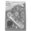 BUKH PRO Vernickelte Nietenknöpfe Ø 15 mm bukh pro vernickelte nietenknoepfe o 15 mm 150599