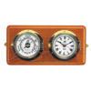 PLASTIMO 3 ZOLL UHR UND BAROMETER AUF TEAK plastimo 3 zoll uhr und barometer auf teak 23571