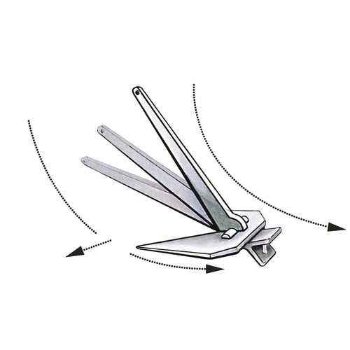 PLASTIMO Britany Anker, 16kg PLASTIMO Britany Anker, 16kg – Bild 2
