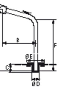 PLASTIMO DAVITS (PAAR) GEWICHT MAX 100 KG plastimo davits paar gewicht max 100 kg 23468