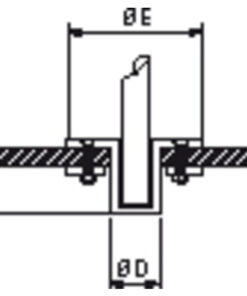 PLASTIMO DAVITS (PAAR) GEWICHT MAX 100 KG plastimo davits paar gewicht max 100 kg 23469