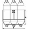 PLASTIMO Fenderkorb Classic 3, für 150mm Fender plastimo fenderkorb classic 3 fuer 150mm fender 11694