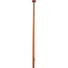 PLASTIMO FLAGGENSTOCK MAHAG. 32X125 + HALTER plastimo flaggenstock mahag 32x125 halter 11539