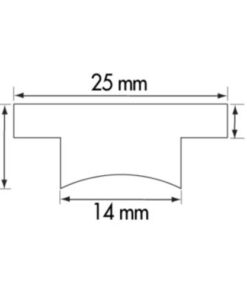 PLASTIMO GENUA-SCHLITTEN - SCHIENE 32 MM plastimo genua schlitten schiene 32 mm 60370