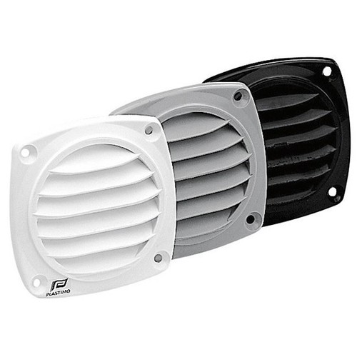 PLASTIMO LUEFTUNGSGITTER GRAU RUND 85MM PLASTIMO LUEFTUNGSGITTER GRAU RUND 85MM