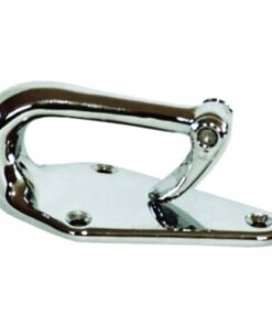 PLASTIMO SKI CLEAT CHROMED BRASS 95X45X38MM plastimo ski cleat chromed brass 95x45x38mm 59252