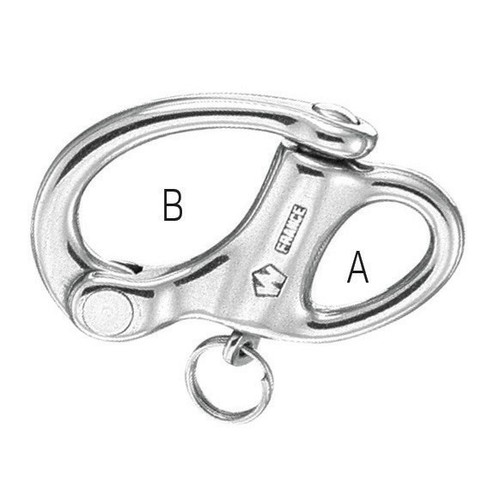 PLASTIMO ST.S SNAP SHACKLE FIX EYE 70MM PLASTIMO ST.S SNAP SHACKLE FIX EYE 70MM