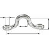 PLASTIMO ST STL SHCKLE STRP 37MM E=A10-H13MM plastimo st stl shckle strp 37mm e a10 h13mm 9350