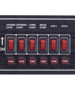 PLASTIMO SWITCH PANEL 6 CIRCUIT BREAKER plastimo switch panel 6 circuit breaker 61199