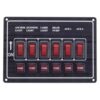 PLASTIMO SWITCH PANEL 6 GANG HORIZONTAL MOUNT plastimo switch panel 6 gang horizontal mount 59268
