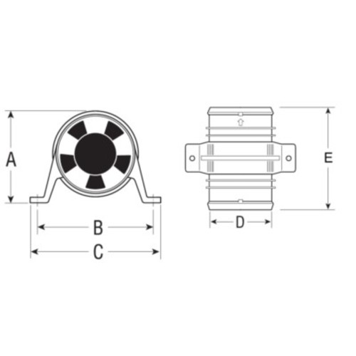 PLASTIMO VENTILATOR TWINLINE 12V 4 ZOLL PLASTIMO VENTILATOR TWINLINE 12V 4 ZOLL – Bild 4