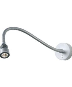 Prebit LED-Flexleuchte 01, 300mm, chrom-matt, 10-3
