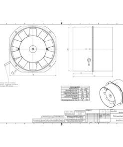 Rohrventilator RV 178-12 V= rohrventilator rv 178 12 v 20538