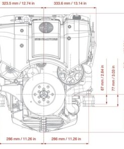 STEYR MARINE MOTOR SE266S36 190kW 3600U/min steyr marine motor se266s36 190kw 3600u min 186925