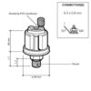 Veratron VDO Öldruck Sensor 10bar/150psi, 1p, 1/8' veratron vdo oeldruck sensor 10bar 150psi 1p 1 8 27005