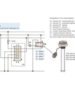 Veratron VDO VL AFTERMARKET TANK LEVEL IND. - - S veratron vdo vl aftermarket tank level ind s 26361