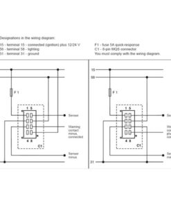 Veratron VDO VL AFTERMARKET TEMPERATURE IND. - °C veratron vdo vl aftermarket temperature ind c 26313