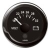 Veratron VDO VL AFTERMARKET VOLTMETER - V - SINGL veratron vdo vl aftermarket voltmeter v singl 26417